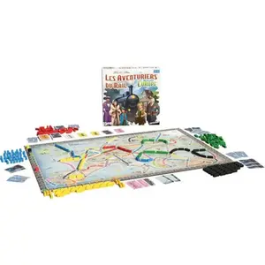 Jeu de stratégie Asmodee Les Aventuriers du Rail Europe Refresh pas cher
