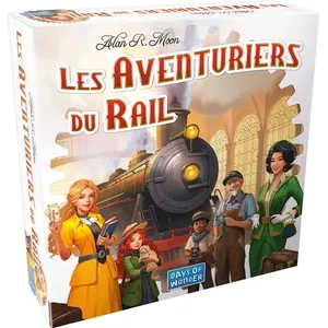 Asmodee Asmodée Aventuriers du Rail US pas cher
