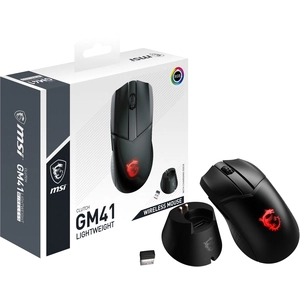 MSI CLUTCH GM41 LIGHTWEIGHT - Souris - optique - 6 boutons - filaire -... pas cher
