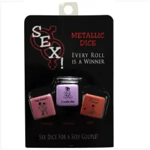 KHEPER GAMES Sex! Metallic Dice
