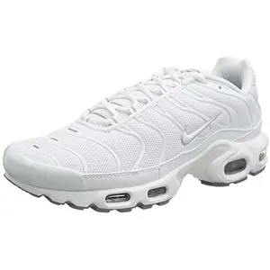 Chaussures de sport Nike Air Max Plus - Homme - Blanc - Running pas cher