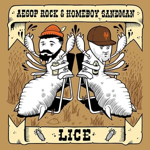 Rhymesayers Entertainment Lice (Aesop Rock & Homeboy Sandman) - Lice (LP) pas cher