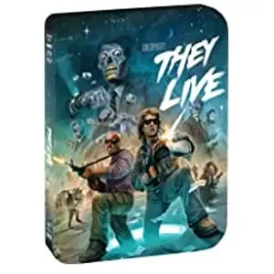 Import They Live Édition Limitée Steelbook Blu-ray 4K Ultra HD pas cher