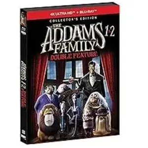 Import The Addams Family 1 & 2 Édition Collector Blu-ray 4K Ultra HD pas cher