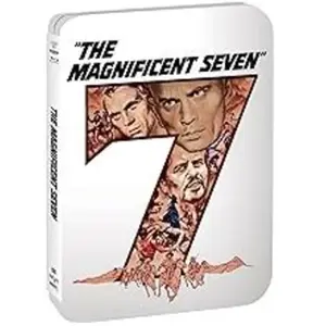 Import The Magnificent Seven 1960 Édition Limitée Steelbook Blu-ray 4K Ultra HD pas cher