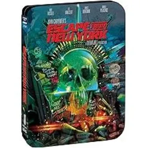 Import Escape From New York Édition Limitée Steelbook Blu-ray 4K Ultra HD pas cher