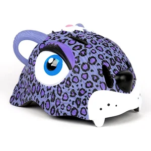 Crazy Safety Casque Junior Leopard pas cher