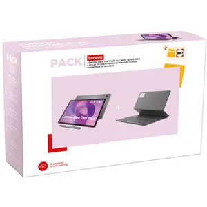 Pack Tablette Tactile Lenovo Idea Tab Plus ZAG7 12.1" 128 Go Gris Luna... pas cher