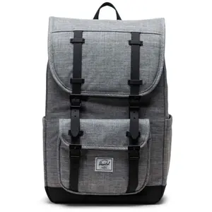 Herschel Supply Co. Little America Mid, Raven Crosshatch, One Size pas cher