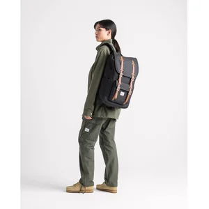 Herschel Supply Co. Little America, Raven Crosshatch, One Size