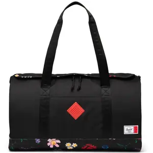 LEGO Autre Herschel Heritage Sac polochon noir - Pluie de fleurs 5010438