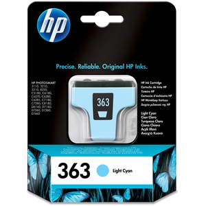 HP 363 (C8774EE) Inktcartridge Licht-cyaan pas cher