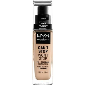 Nyx Cosmetics Fond De Teint Vanilla Can´t Stop Won´t Stop Full Coverage pas cher