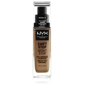 NYX Professional Makeup Can't Stop Won't Stop Fond de teint Neutral Tan pas cher