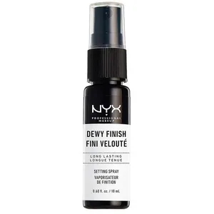 NYX Nyx Dewy Finish Setting Spray Mini 18ml pas cher