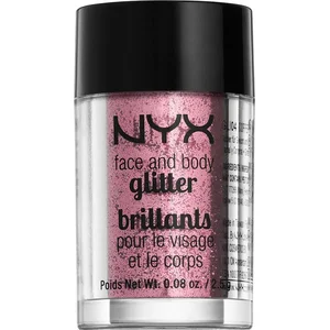 NYX Professional Makeup Face & Body Glitter - Rose - Glitter - 2,5 gr pas cher