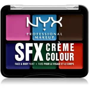 NYX Professional Makeup SFX Crème Colour Face & Body Paint Palette Make-up Palette pas cher