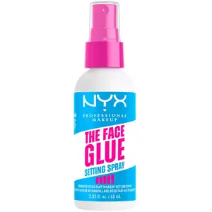 NYX Professional Makeup The Face Glue Setting Spray Up To 24 Hour Wear Transfer Resistant & Waterproof 60ml pas cher
