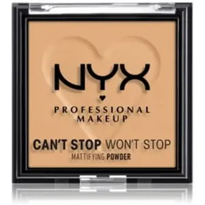 NYX Professional Makeup Poudre Matifiante Can't Stop Won't Stop Golden pas cher