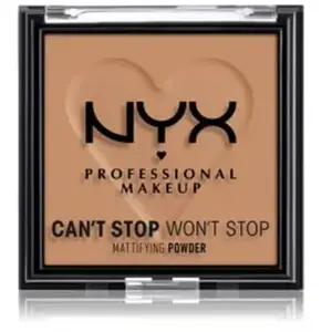 Nyx Professional Makeup Poudre Matifiante Can't Stop Won't Stop Caramel pas cher