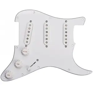 Seymour Duncan - Classic Loaded Pickguard - White pas cher