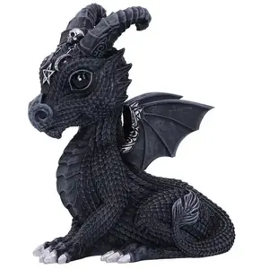 Nemesis Now Lucifly beeld zwart Kunststof - Dragon, Gothic pas cher