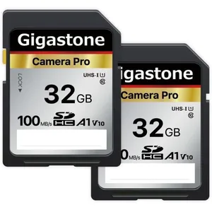 Carte Mémoire SDHC - GIGASTONE - 32 Go - Vitesse jusqu'à 100 Mo/s - Lo... pas cher