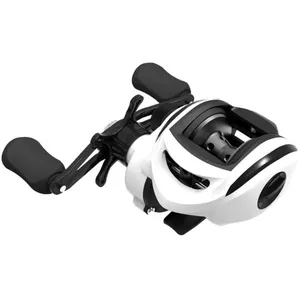 Moulinet de pêche TICA EZI Cast - Blanc Noir - Roulements à billes de précision - Bobine pas cher