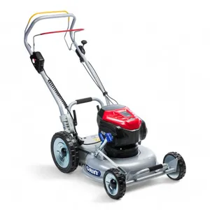 Tondeuse électrique tractée sur Batterie 82V, mulching professionnel, coupe 46cm - GRIN BM46A-82V pas cher