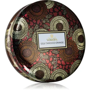 Voluspa Bougie parfumée Japonica Goji Tarocco Orange 3 Wick Tin Candle - 340 gr pas cher