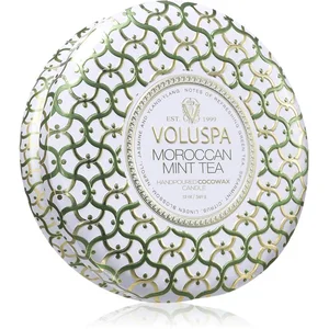 Voluspa Bâtonnet parfumé Maison Blanc Moroccan Mint Tea 3 Wick Tin Can... pas cher