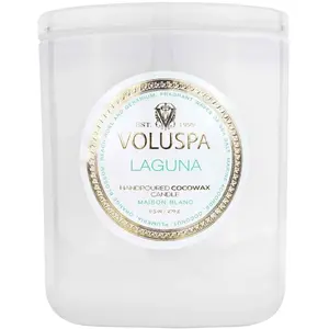Voluspa Bougie parfumée Maison Blanc Laguna Classic Canlde - 270 gr pas cher