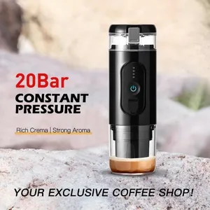 Cafetière portable - MIOLOE - Modèle de voyage - Compatible capsules Nespresso - Charge USB - 20 bars pas cher