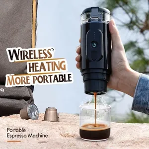 Machine à café Portable - MIOLOE - Expresso - 20 bars - 60 ml - Batter... pas cher