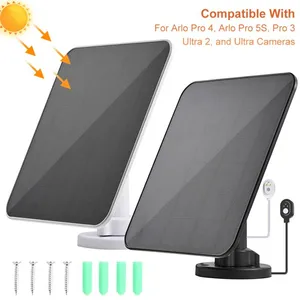MOOHOP 2PCS-Panneau solaire-pour camera de surveillance solaire Arlo P... pas cher