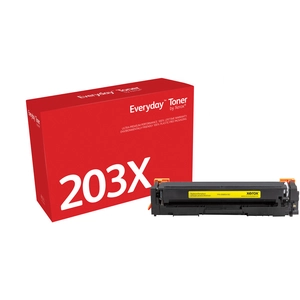 Everyday - Jaune - compatible - cartouche de toner (alternative pour : HP 203X Canon CRG-054HY) - pour Canon ImageCLASS LBP622 MF641 MF642 MF644; HP Color LaserJet Pro MFP M280 MFP M281Vendu parfnac-be