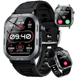 2.01HD Montre Connectée Femme Homme LOSEI Appel Bluetooth 15J Autonomi...Vendu parcdiscount