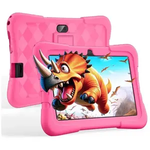 LOSEI Tablette Enfants 8 Android 10 Pad Éducative 2+16Go Contrôle Parental 1,3+3MP avec Kid-Proof Étui Certifié GMS Rose pas cher