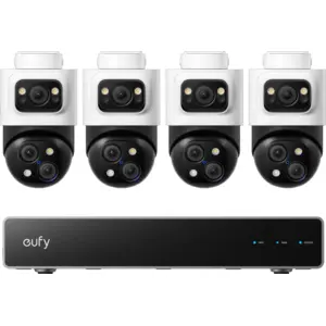 eufy PoE Security System + NVR + S4 Lot de 4 E8E00322Vendu parcoolblue