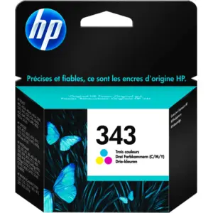 HP 343 Cartouches Lot de 3 Couleurs C8766EE#UUS pas cher