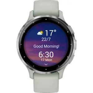 Garmin Venu 3S Argent/Vert 010-02785-01 pas cher