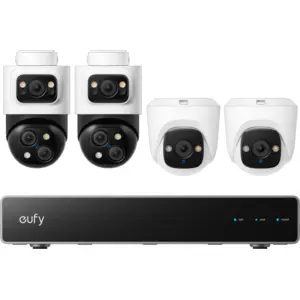 eufy PoE Security System + NVR + S4 Lot de 2 + E41 Lot de 2 E8E00325Vendu parcoolblue
