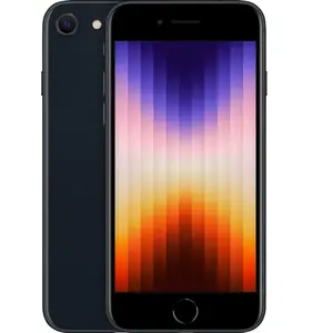 Refurbished iPhone SE 2022 64 Go Noir Reconditionné (Légères traces d'... pas cher