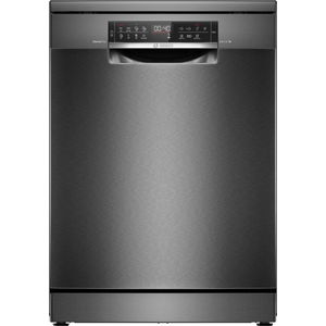 Bosch Série 6 Lave-vaisselle pose libre 60 cm Acier noir brossé AntiFi...