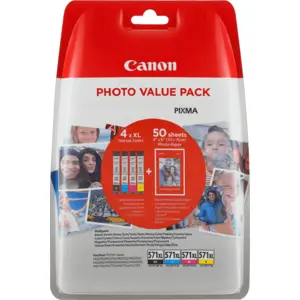 Canon CLI-571XL Cartouches Pack Combiné 0332C006 pas cher