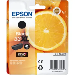 Epson 33XL Cartouche Noir C13T33514012 pas cher