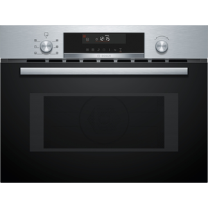Bosch Série 6 Four micro-onde encastrable avec air pulsé Acier inoxyda... pas cher