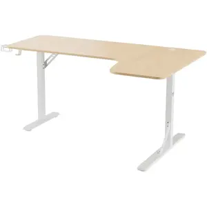 Rekt Bureau d'angle R-DESK 160 L Version Droite Wood pas cher