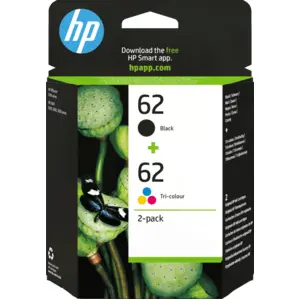 HP 62 Cartouches Pack Combiné N9J71AE pas cher