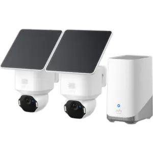 eufy SoloCam E42 Lot de 2 + HomeBase 3 E8173321Vendu parcoolblue